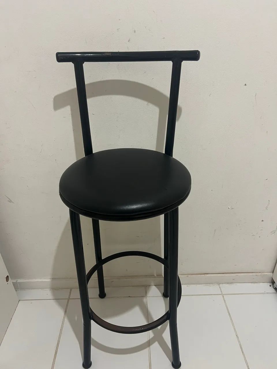 Banqueta preta 