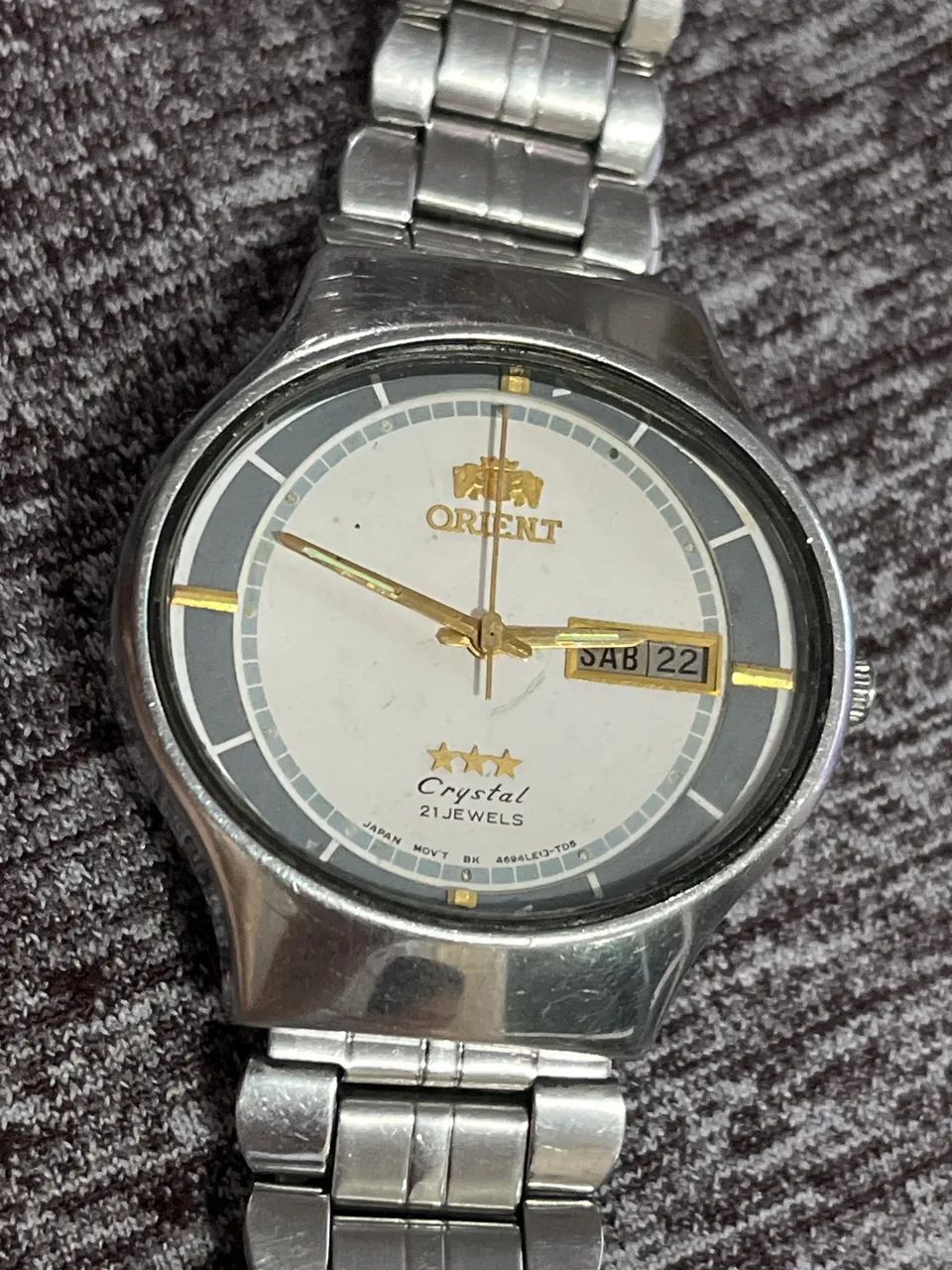 Relógio orient Maracanã automático white 