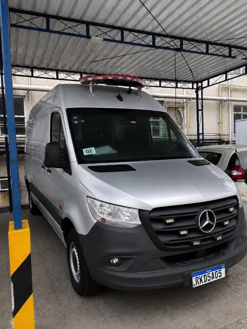Mercedes-Benz Sprinter 416 Furgão Longo T.a. 2.2 Dies 2021