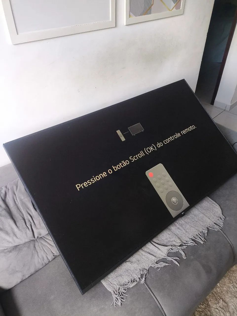 Smart tv  LG  50 polegadas 4K em perfeito estado - Foto 5