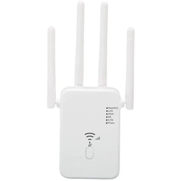 Repetidor Extensor Amplificador Sinal Dual Band Wi-Fi 5Ghz e 2,4Ghz Internet Ultrarrápido - Foto 3