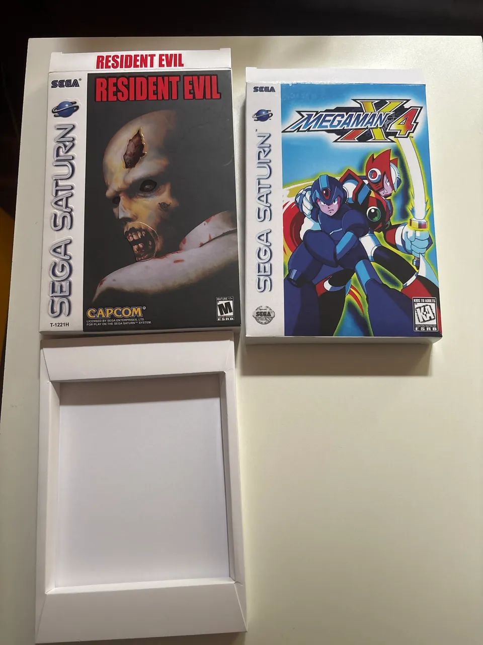 Caixas Repro Sega Saturn