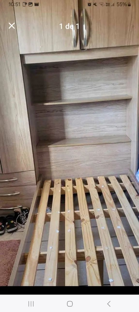 Guarda-roupa com cama embutida - Foto 5