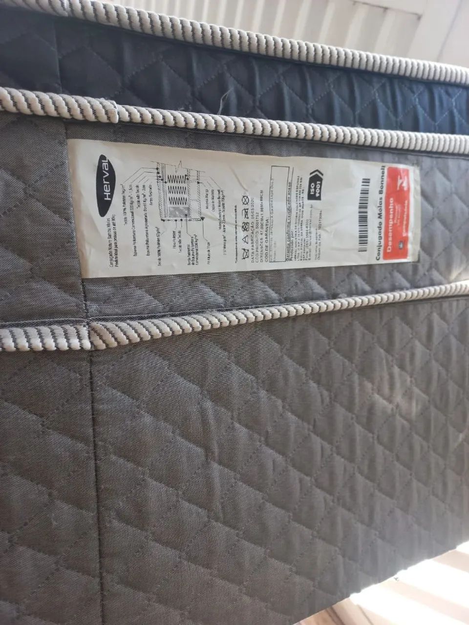 Cama box com colchão solteiro  - Foto 2