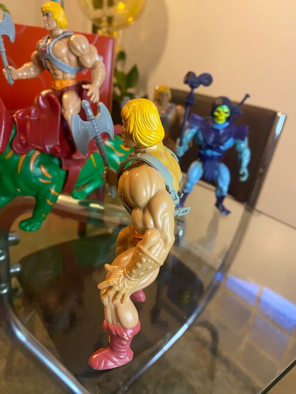 Boneco HE MAN colete e Machado  - Foto 4