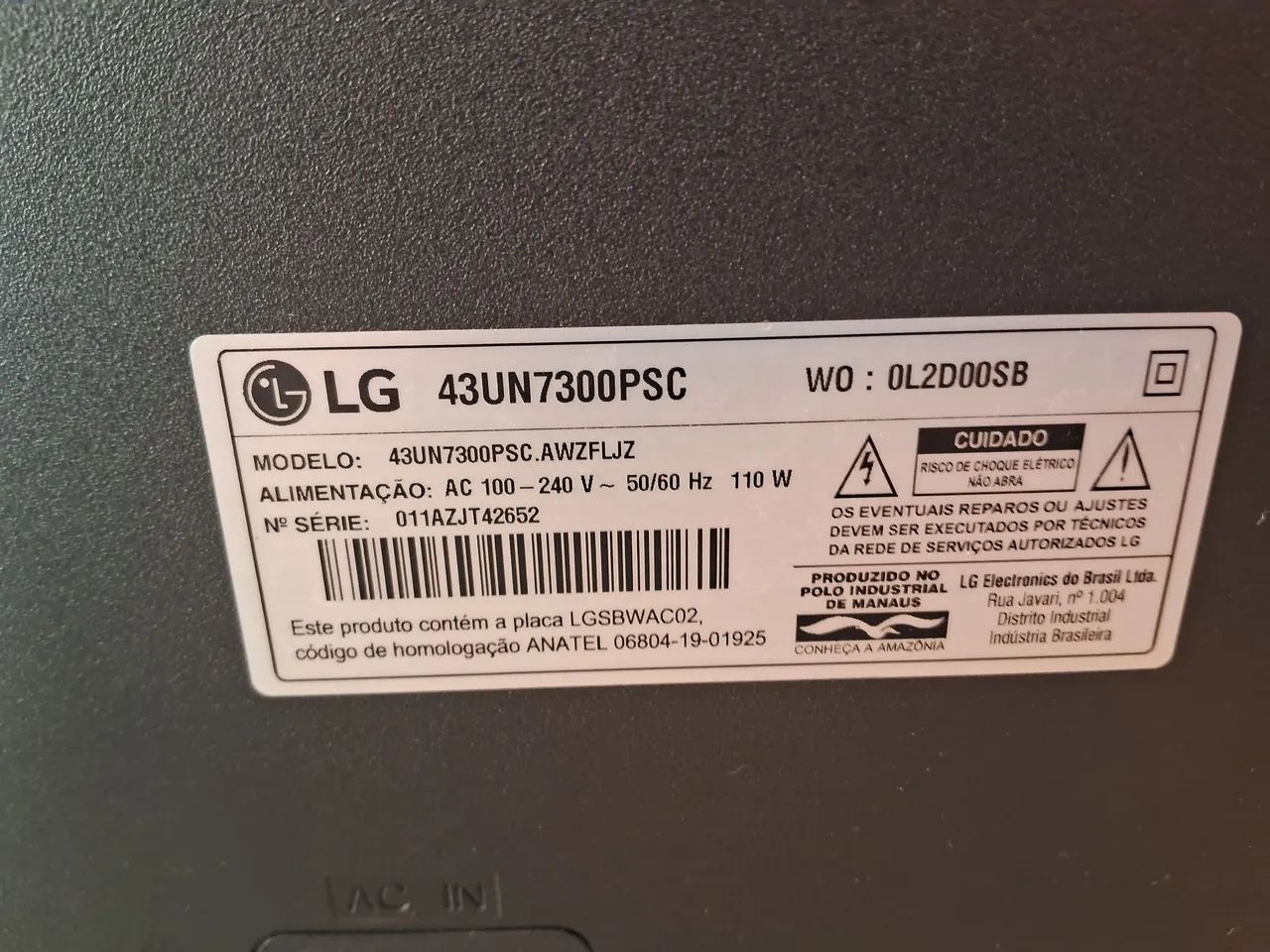 Tv LG com problema  - Foto 3