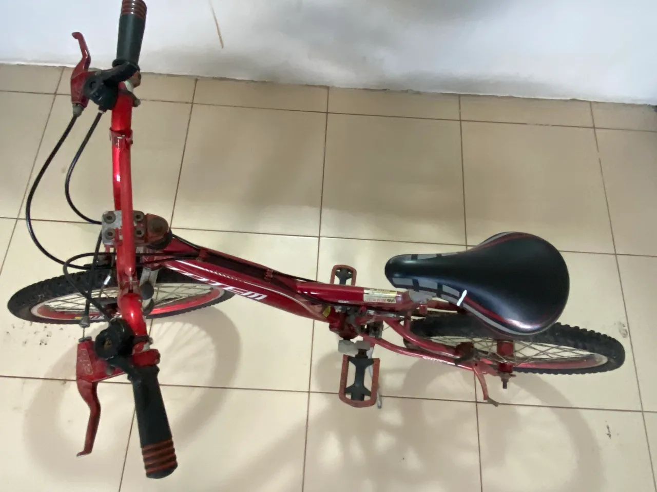 Bicicleta com macha e alumínio  - Foto 2