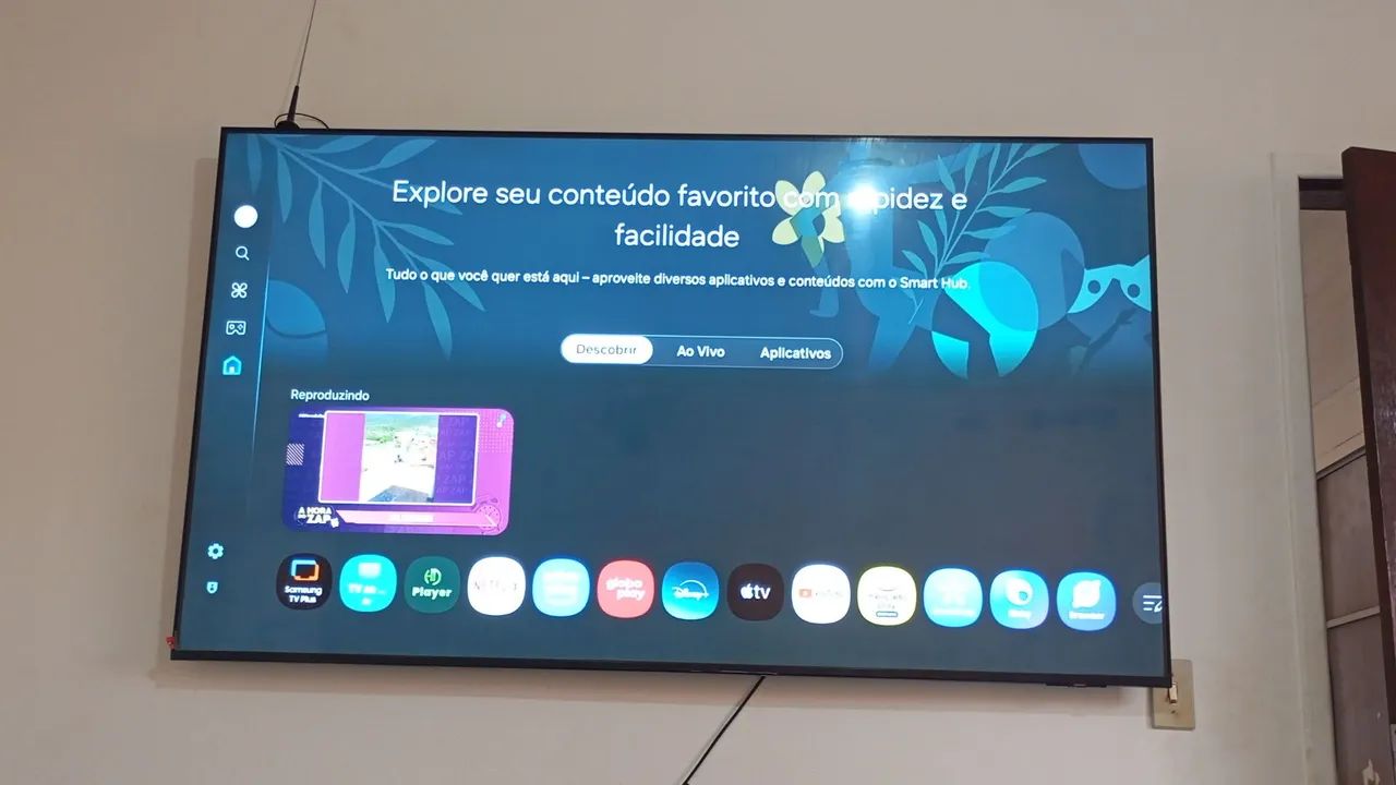 Vendo tv 75 polegadas sansung 4mil - Foto 2