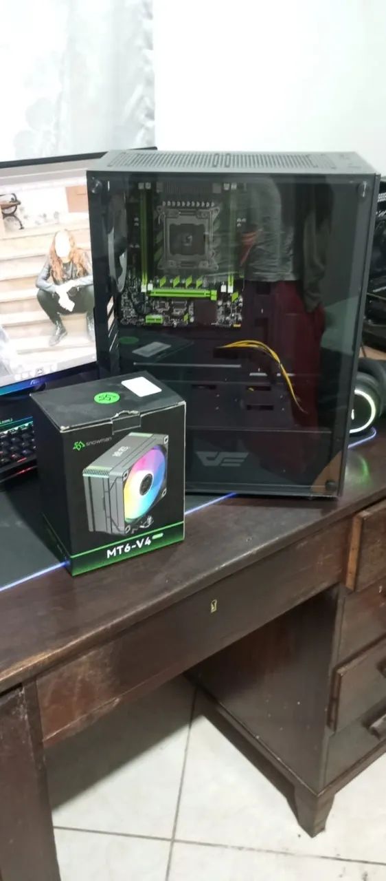 kit PC (Gabinet, Fonte, Cpu Cooler, SSD)