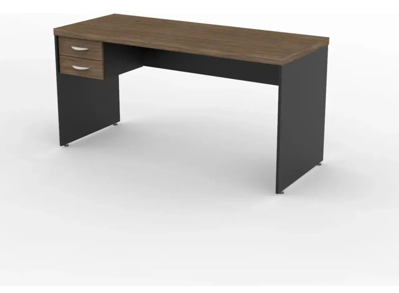 Mesa de Escritório Duas Gavetas  - Foto 3