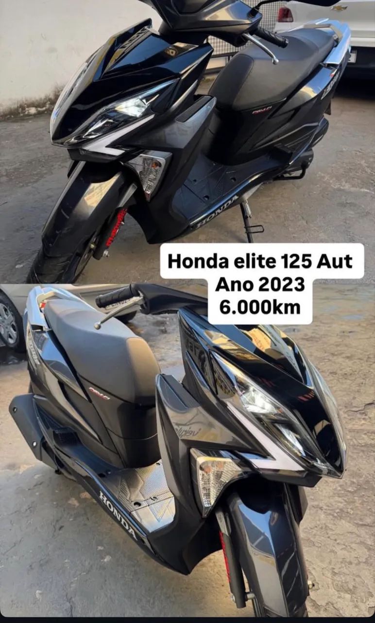 Honda Elite, automática 6000 km