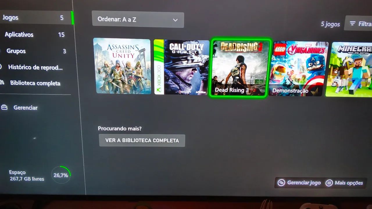 Xbox one fat controle e cabos funcionando perfeitamente  - Foto 3
