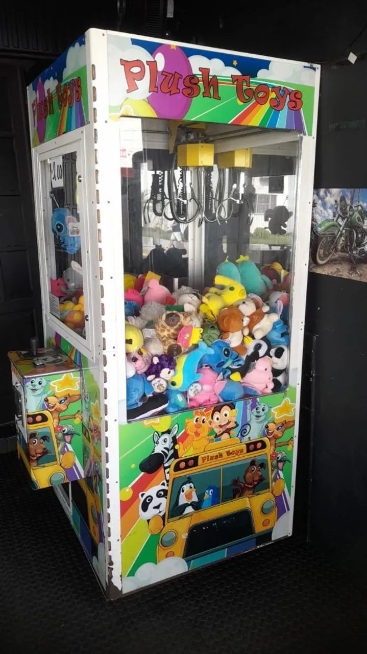 MAQUINA DE URSINHOS DE PELUCIA..maior renda na sua loja