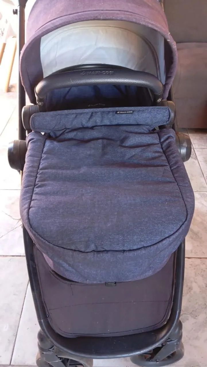 Vendo carrinho de bebê e bebê conforto Maxi Cossi  - Foto 5