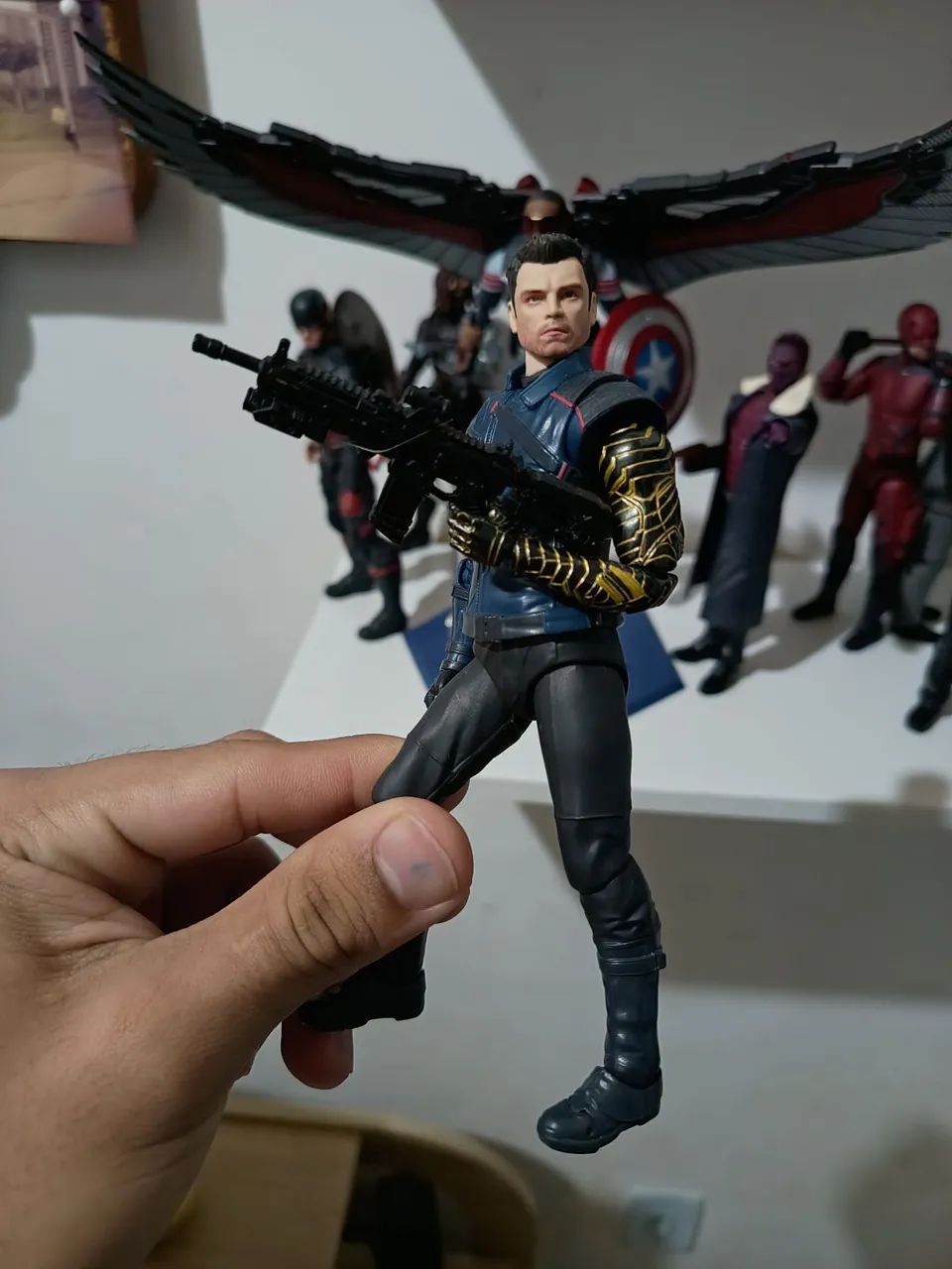 sh figuarts Falcão e o soldado invernal  - Foto 3