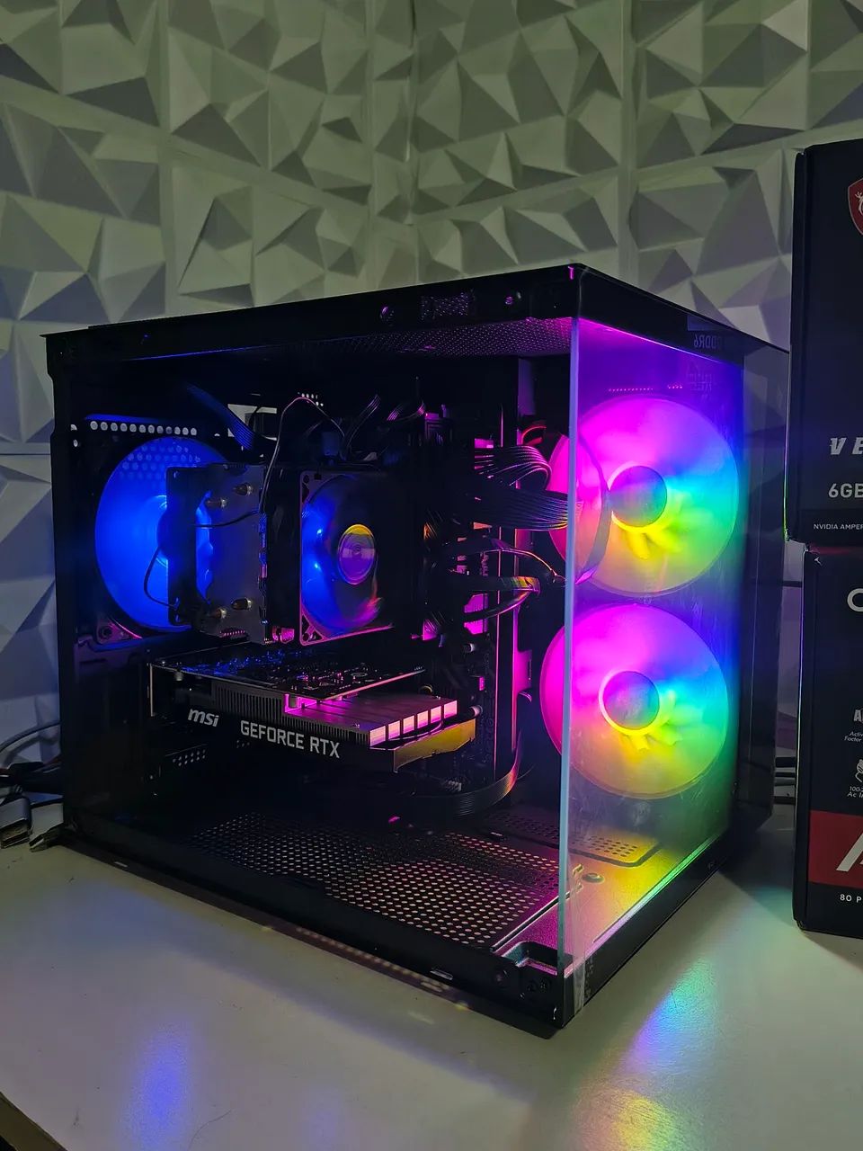 PC GAMER COM I5 E RTX 3050 16GB DE RAM. - Foto 2