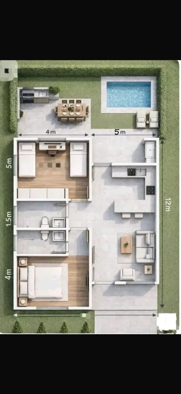 casas de 120 m2 em terrenos de 250m2