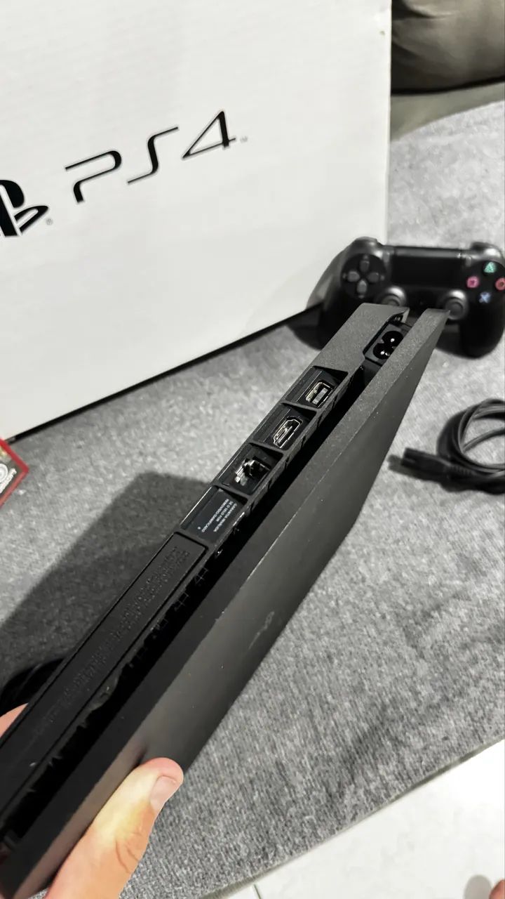 Ps4 slim 1tb com caixa - Foto 3