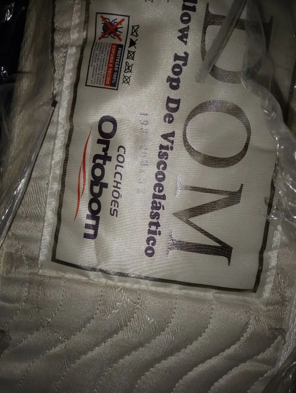 Colchão King Size Ortobom Freedom - Pillow Top Viscoelástico e Molas Ensacadas