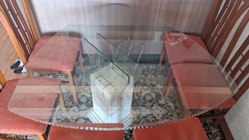 Mesa Jantar 6 lugares Triangular - Foto 4