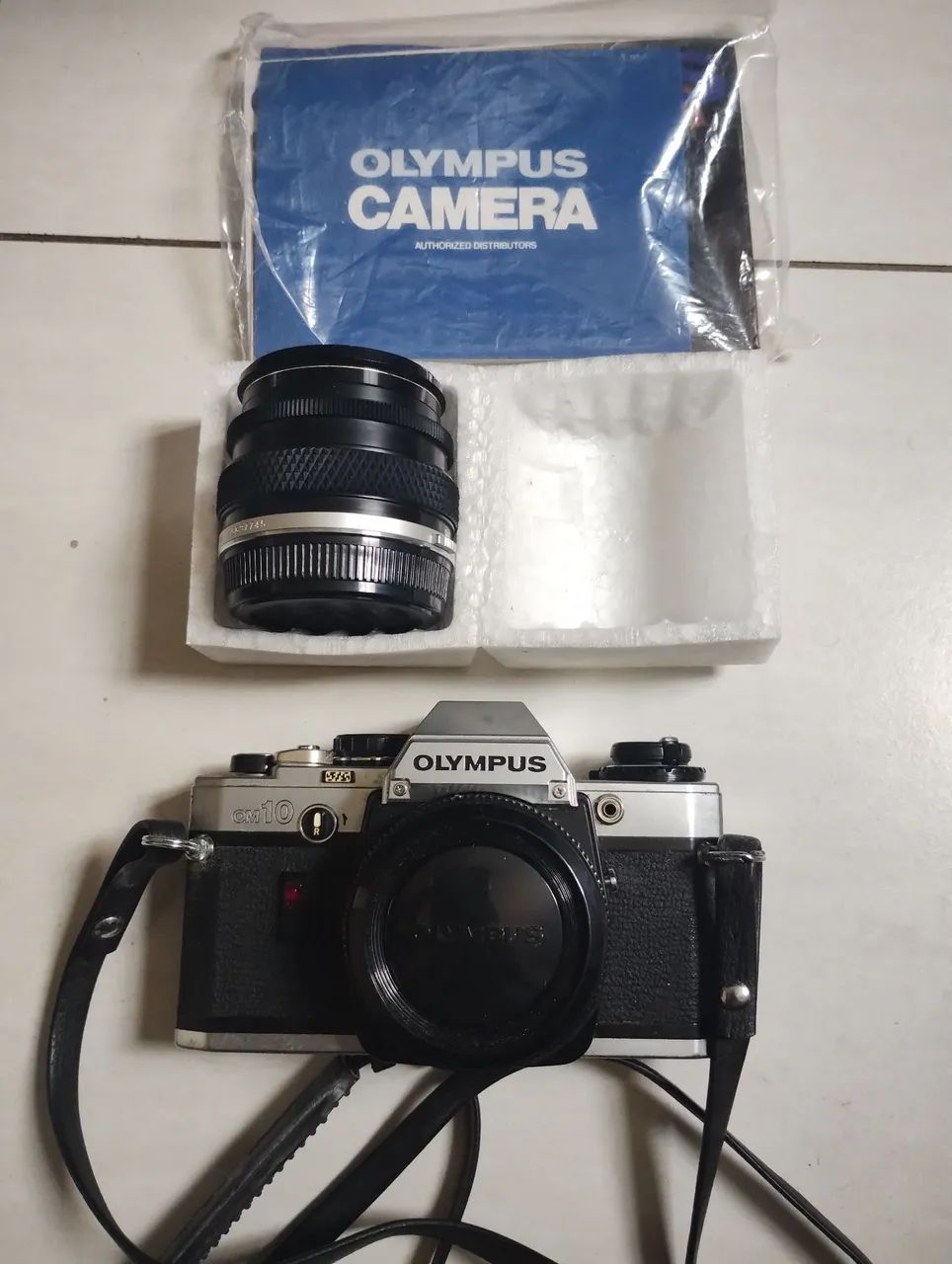 Máquina fotográfica Olympus OM10 ( ótimo estado de conservação) - Foto 2