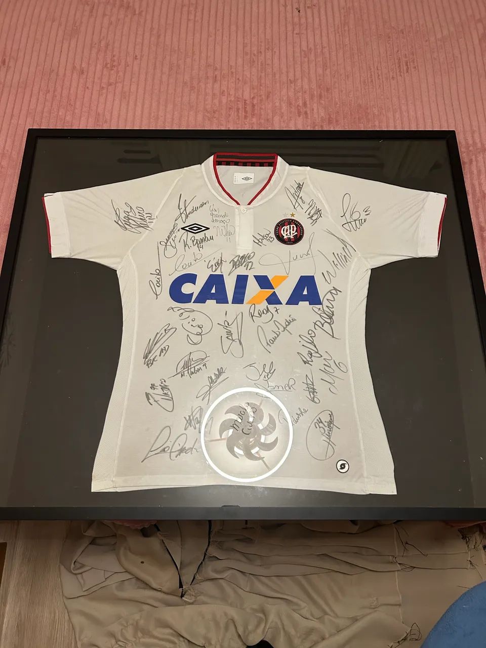 Camiseta Athletico Paranaense Autografada