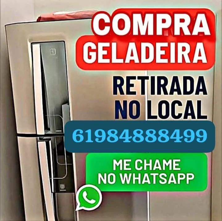 Compra geladeira. com defeito modelo novo