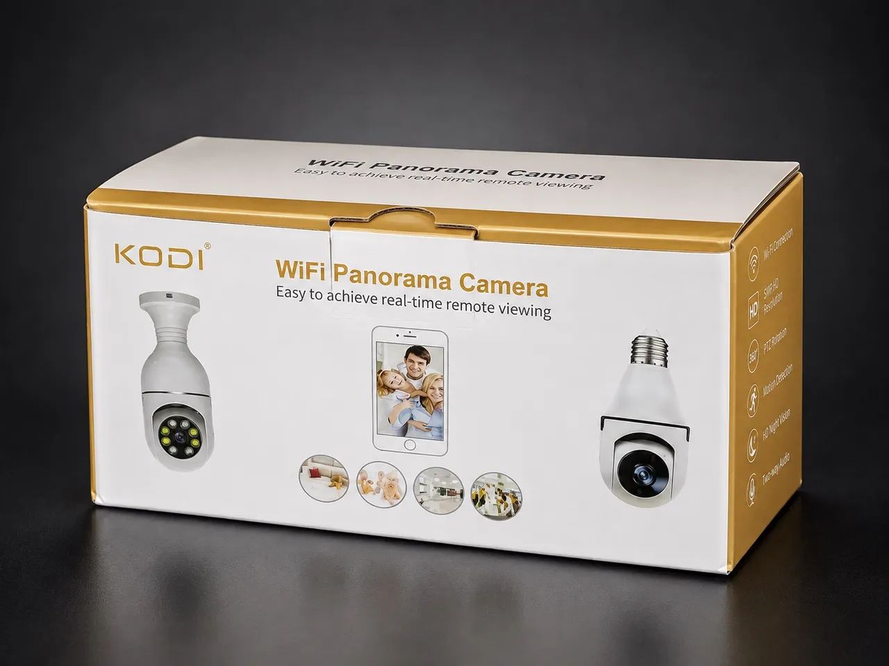 Câmera de Segurança Wi-Fi 360° - Foto 2