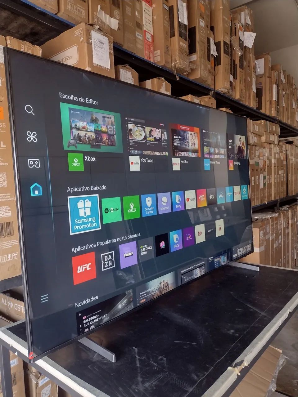 Smart Samsung 60 polegadas 4k Xbox integrado 