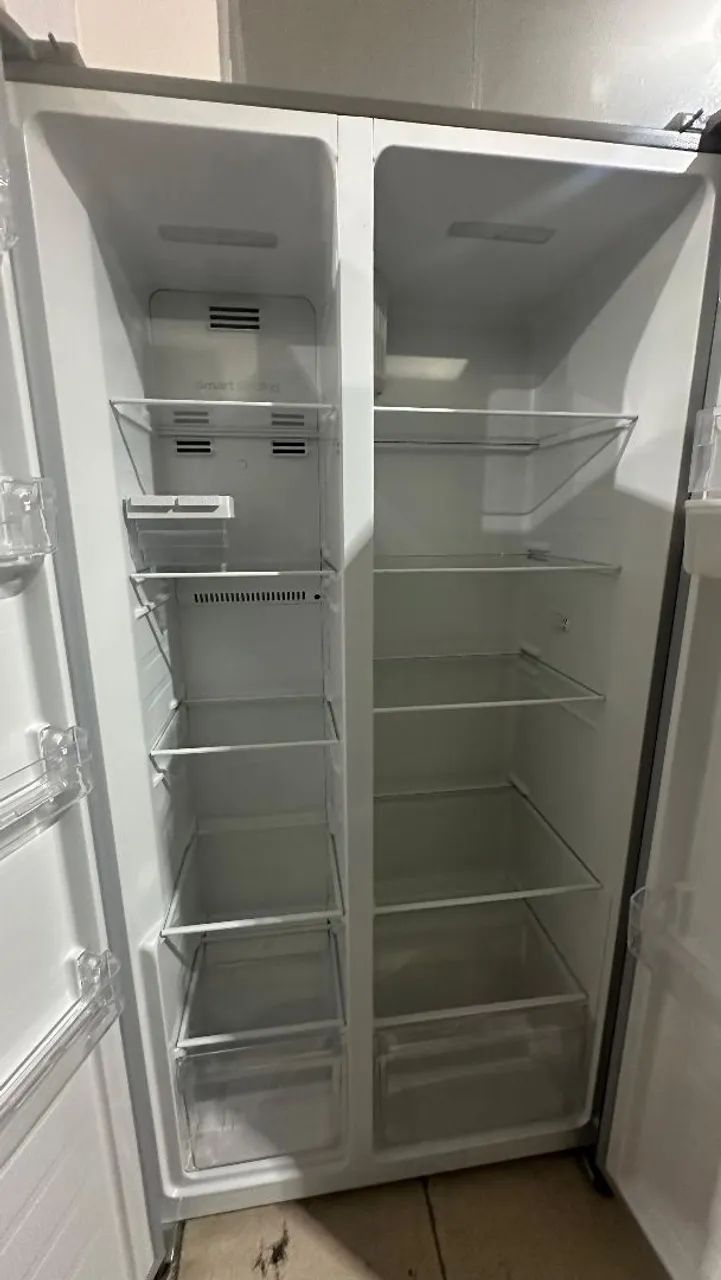 Geladeira Usada Side by Side - Inox  - Foto 2
