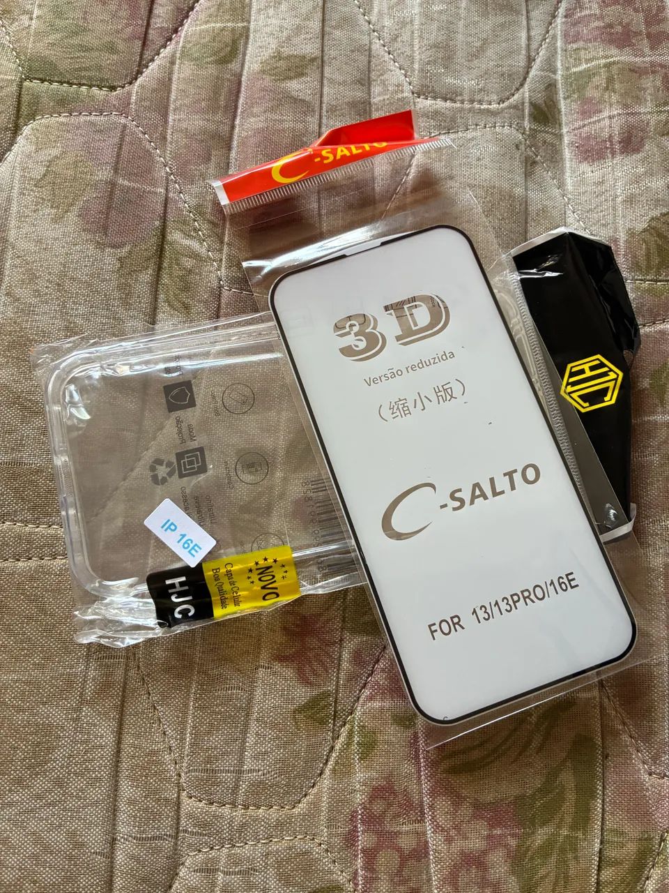 Capinha + pelicula Iphoe 16 E  - Foto 2