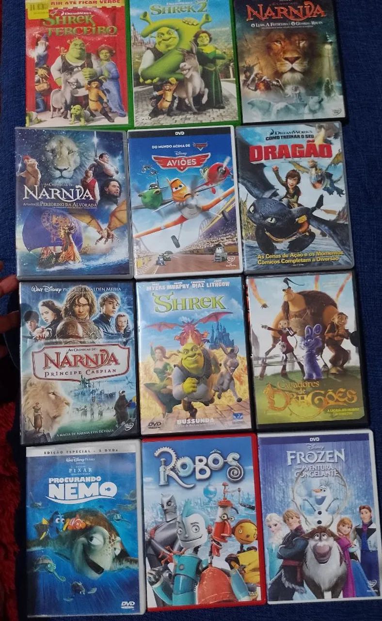 COLEÇAO - DVDs Infantis 