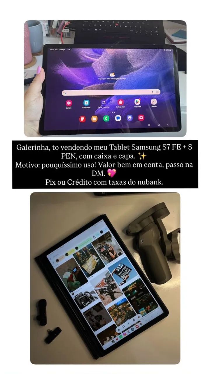 Tablet Samsung S7 FE + S Pen
