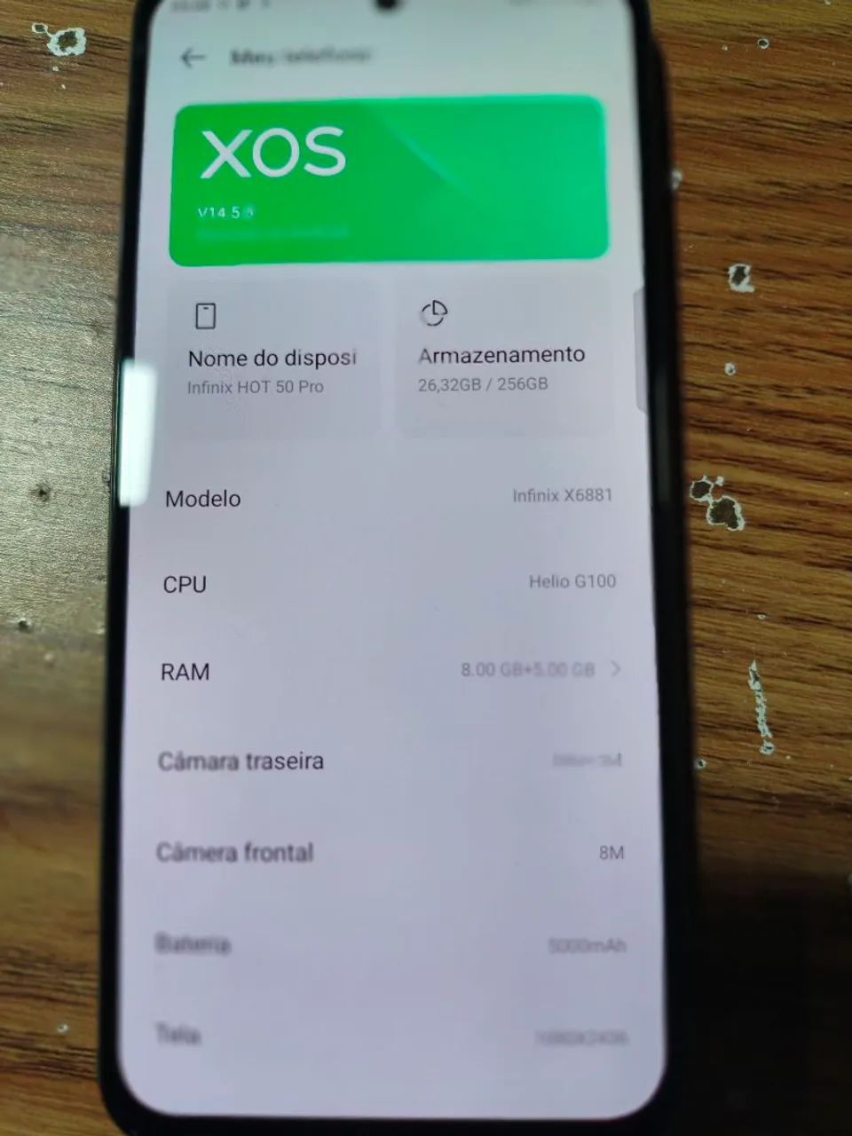 Infinix 50 pro 256 gb