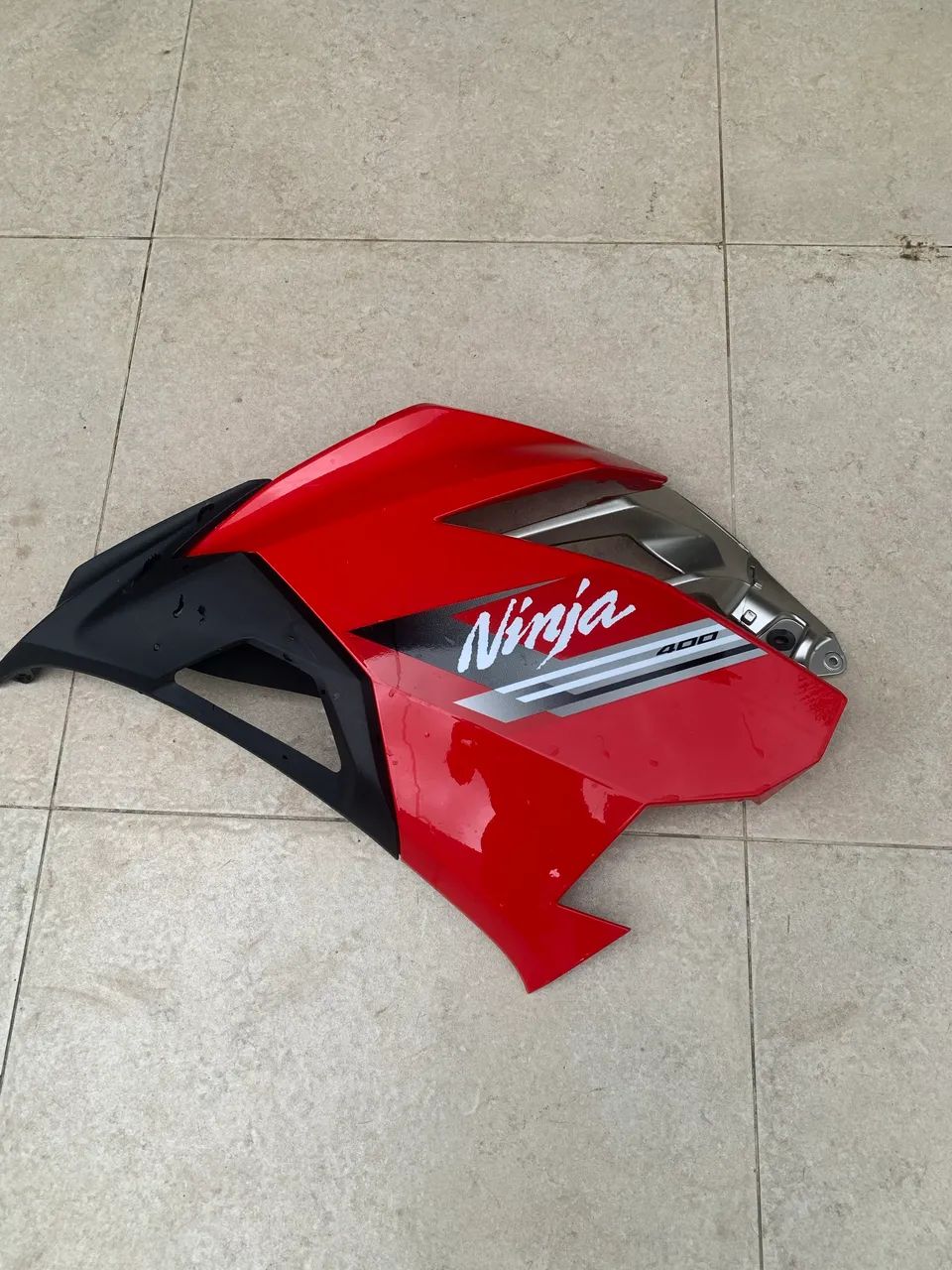 Peças para Kawasaki ninja 400 cor vermelho - Peças para motos
