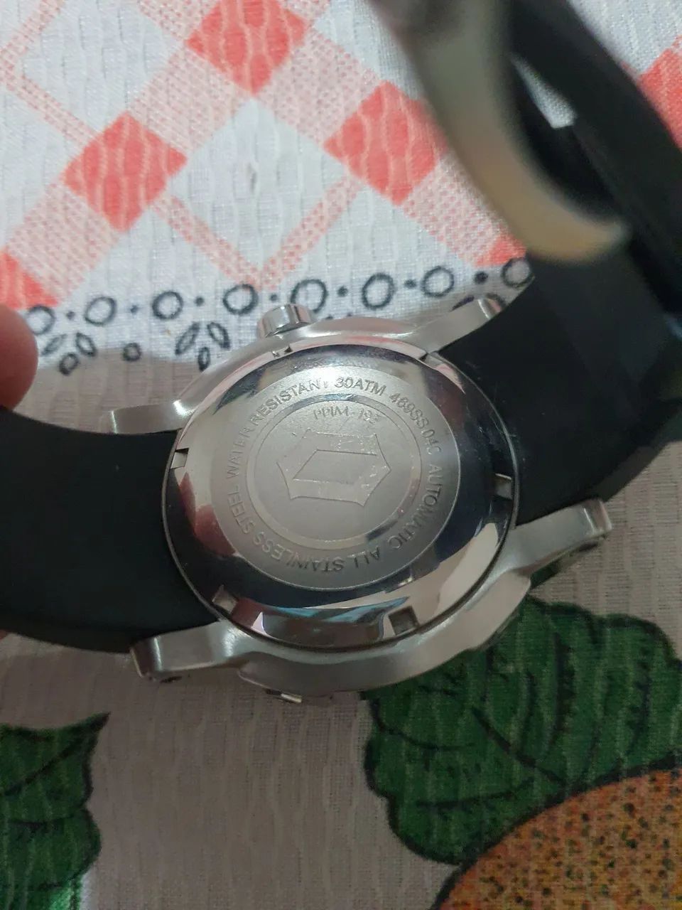 Orient automatico 300 metros funcionando normalmente todo em aço inox original  - Foto 3