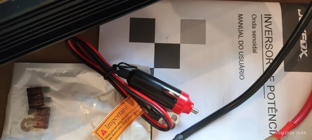 Inversora 1000w sinal puro - Foto 5