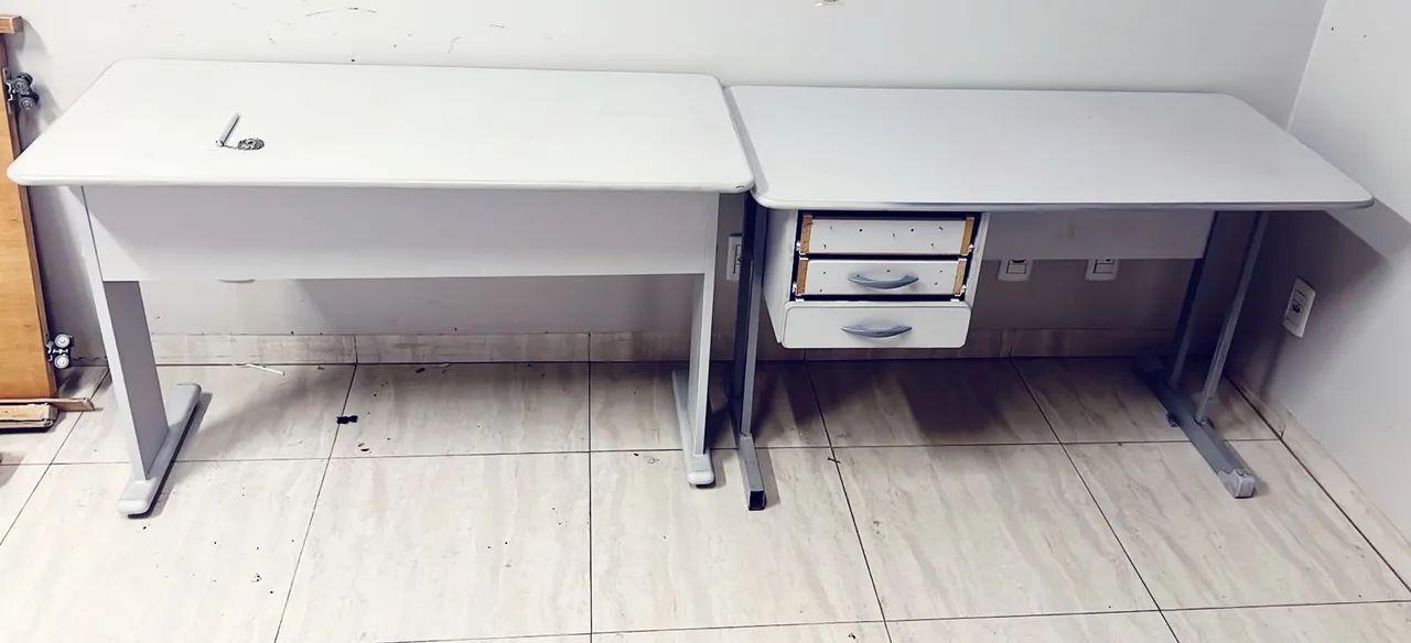 2 Mesas de Escritório Robustas - Foto 5