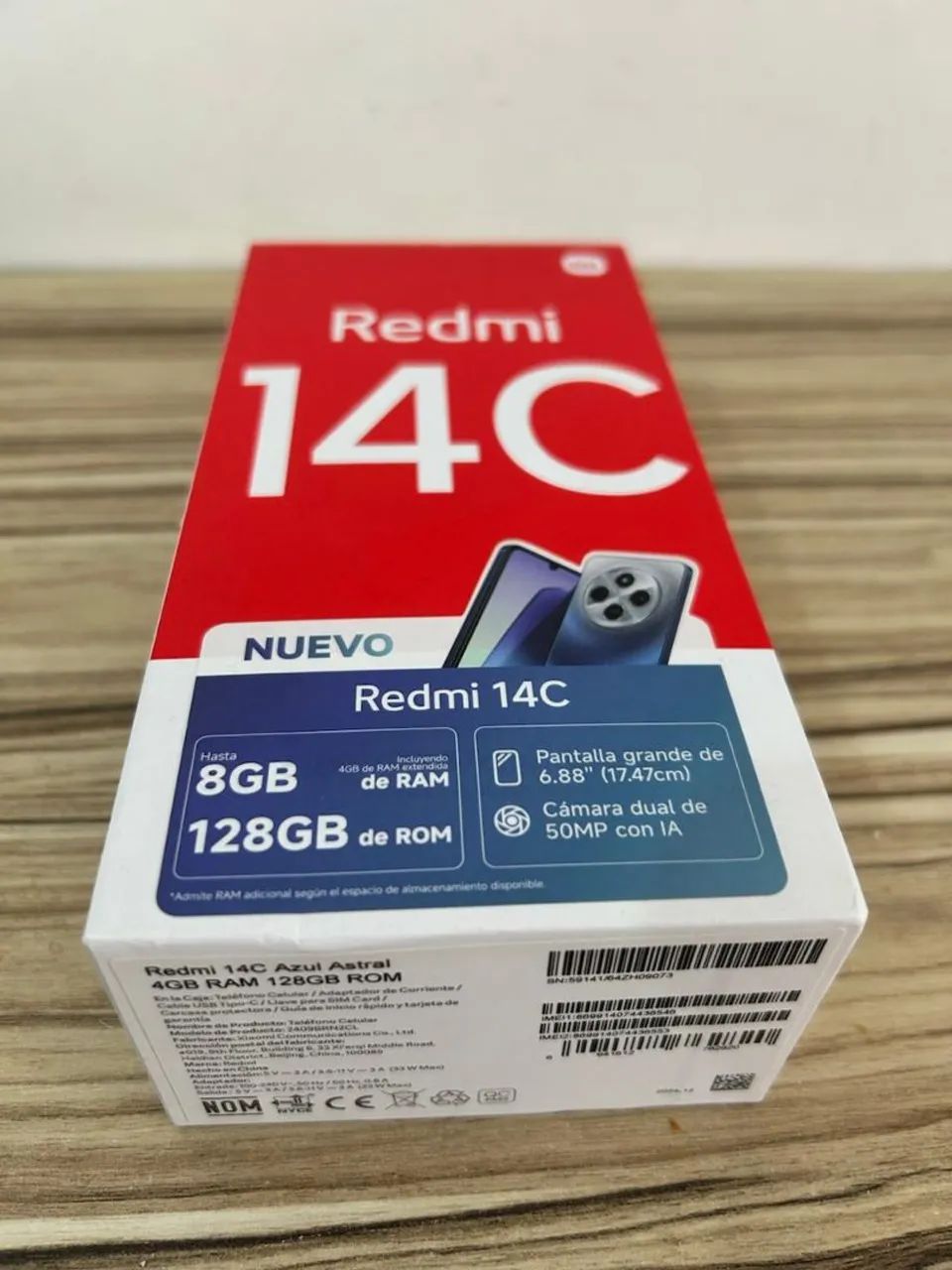 Celular Xiaomi Redmi 14C 128GB 8GB RAM - Foto 2