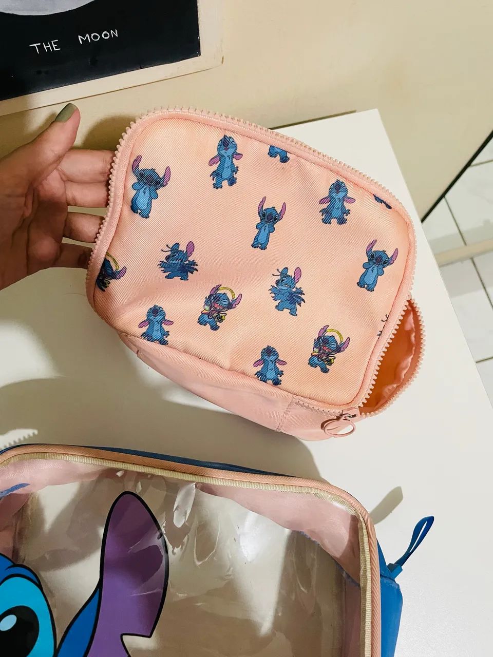 2 estojos Stitch (podem ser usados sobrepostos)  - Foto 3