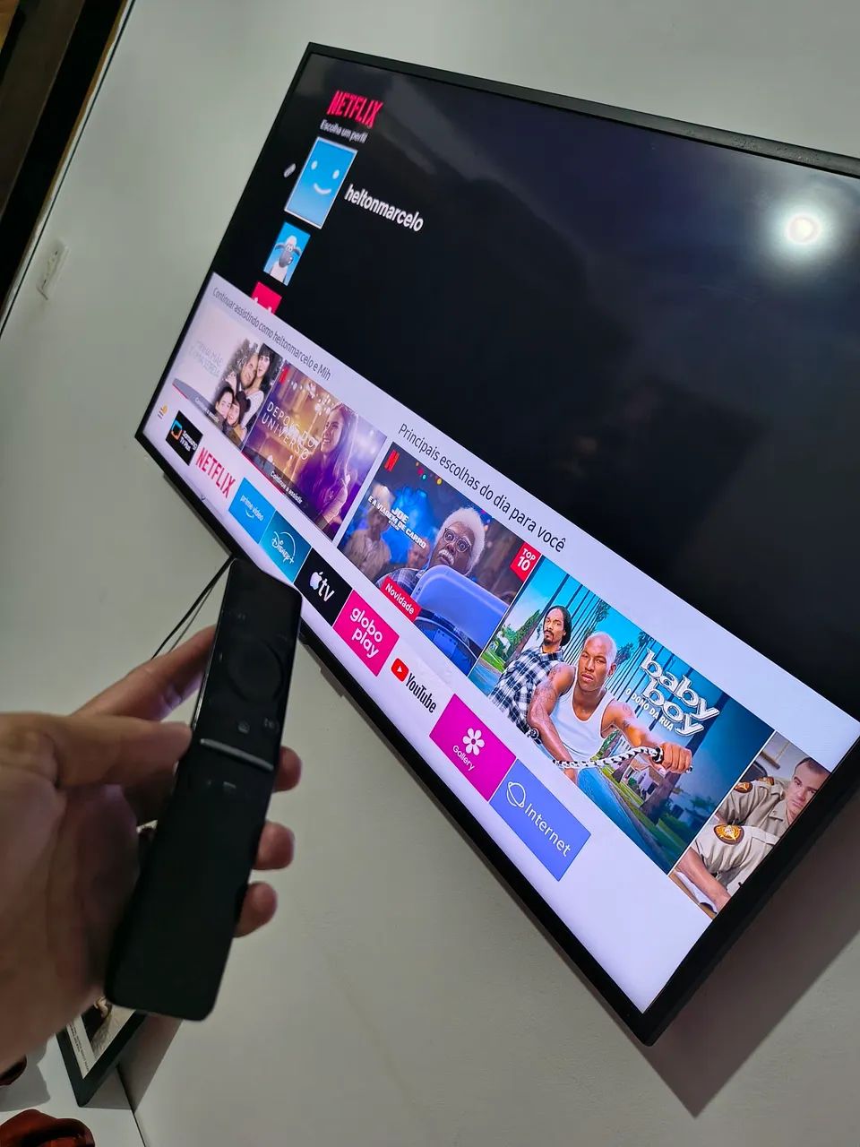 Tv Smart Samsung 43 Polegadas  - Foto 2