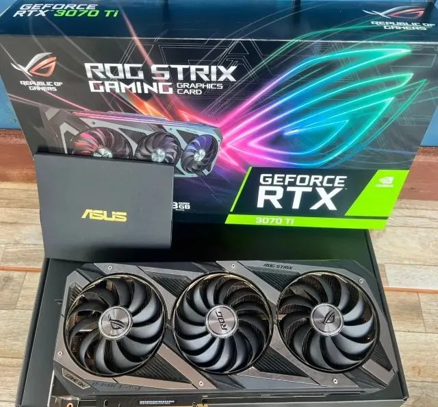 Placa de video ASUS RTX 3070 Ti Rog Strix - Foto 2