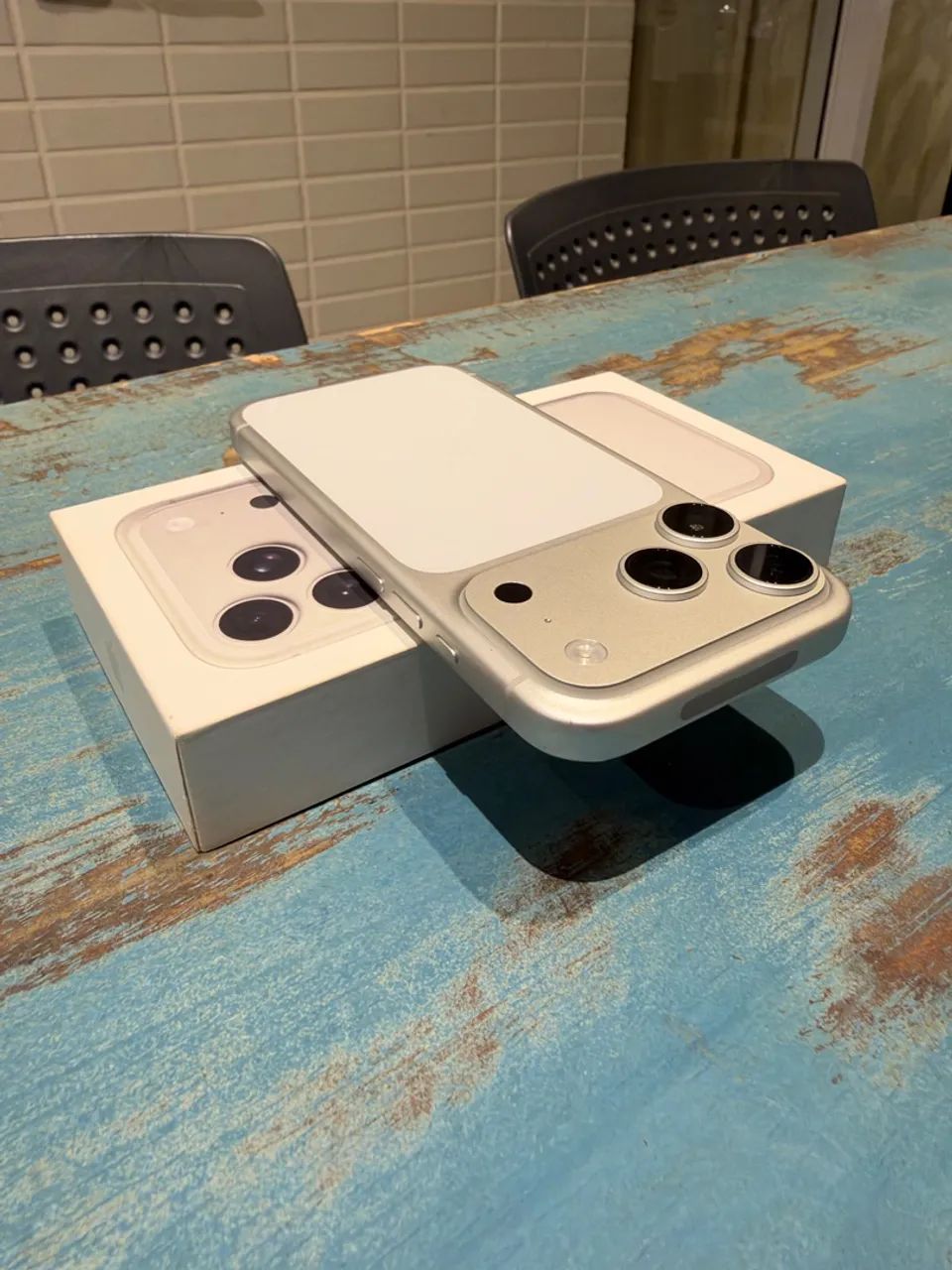 Vendo IPhone 17 Pro Branco 256gb  - Foto 4