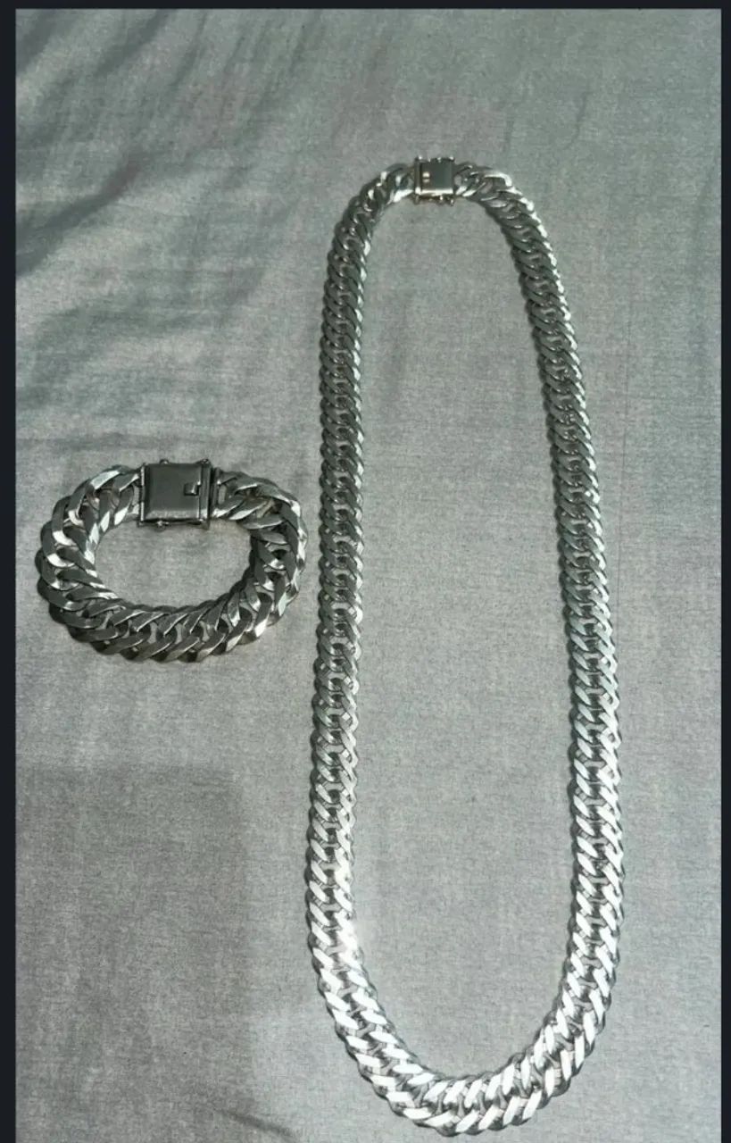 Conjunto Pulseira e corrente  - Foto 2