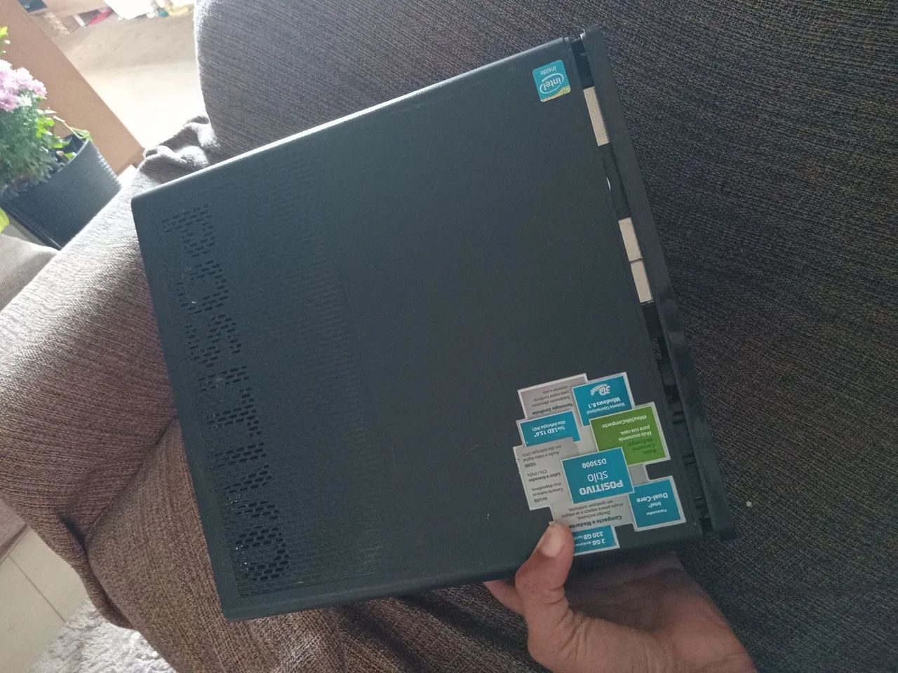 Mini PC positivo antigo  funcionando,porem sem hd - Foto 5