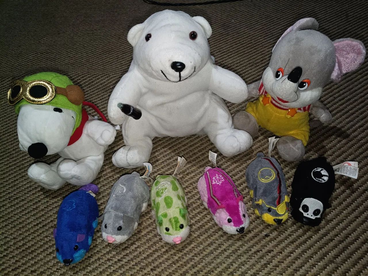 Pelúcias - kit com 09 peças 