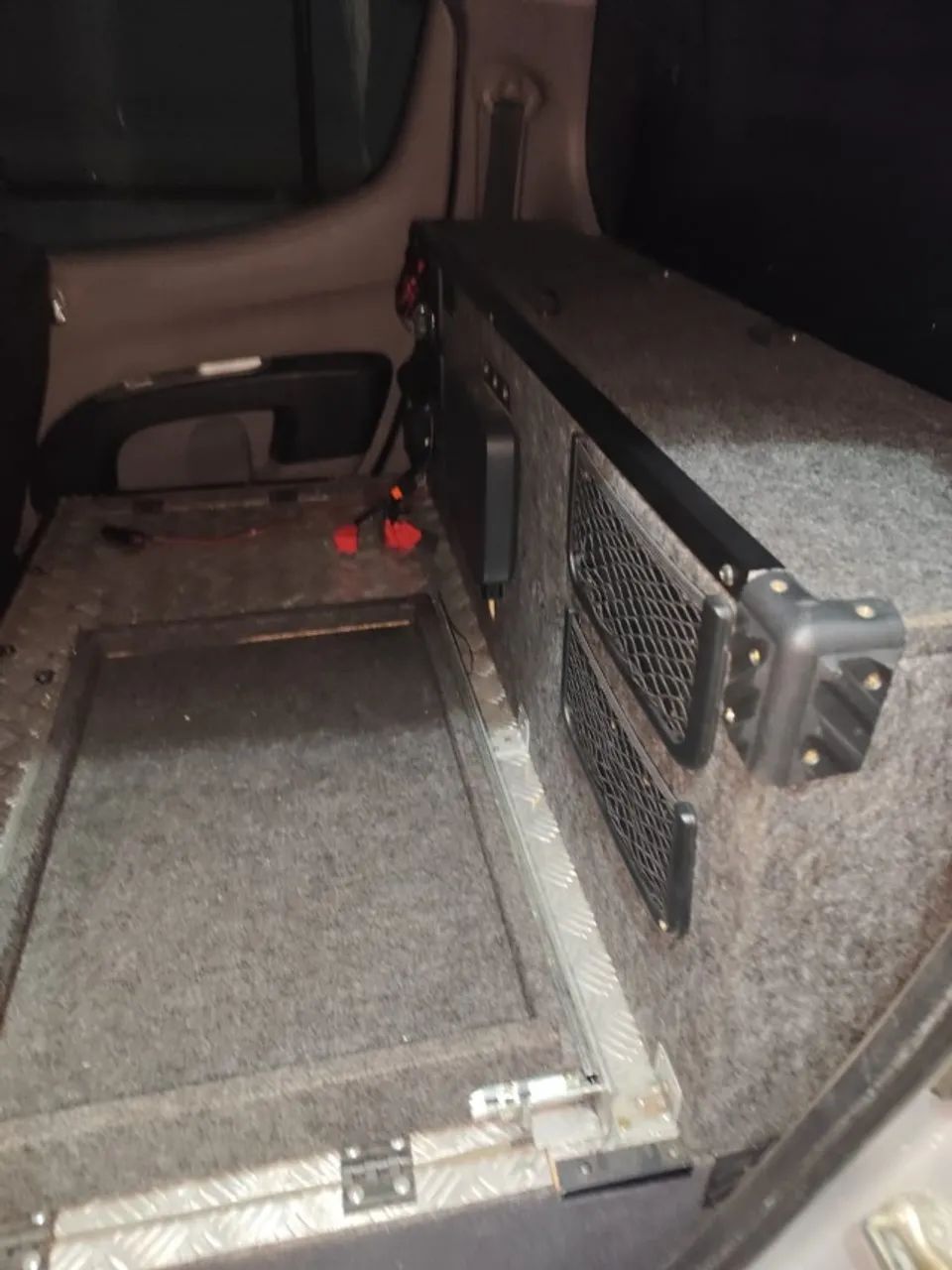 Conjunto de Baús Armazenamento Camper Overland L200 Triton 08/2017