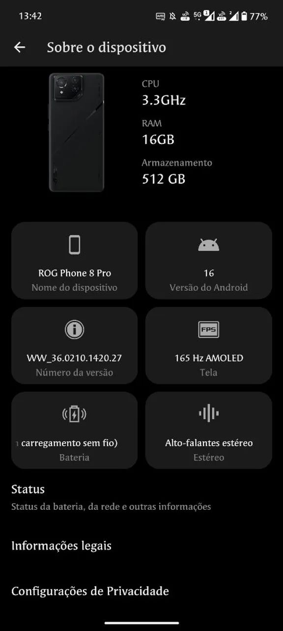 Rog phone 8 pro - Foto 5