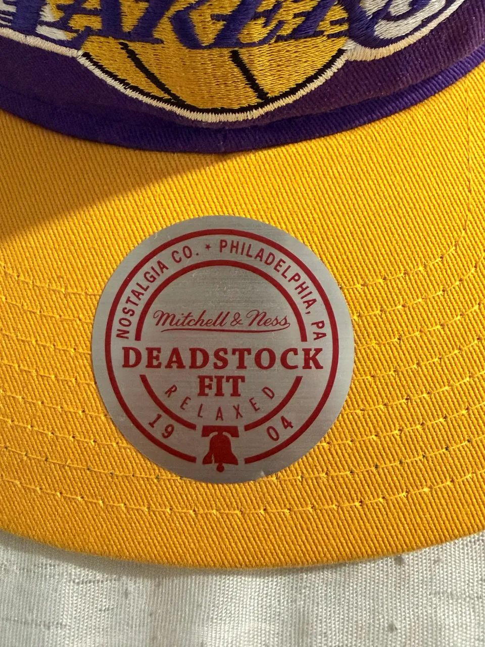 Boné Mitchell e Ness Lakers Era Kobe Deadstock M&N - Foto 2