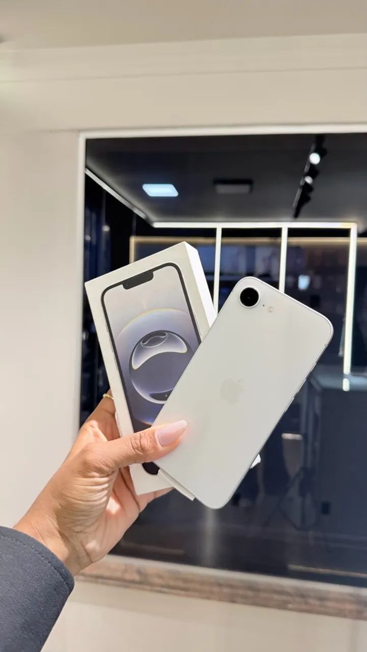 IPHONE 16E 128GB BRANCO | SEMI NOVO 6 MESES DE GARANTIA 